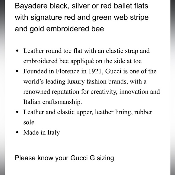 Gucci Flats - Picture 2 of 9